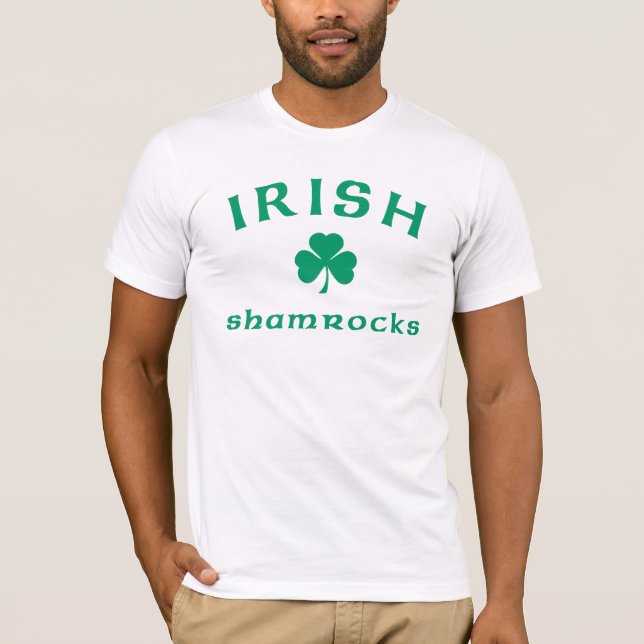 Camiseta Tréboles irlandeses (Anverso)