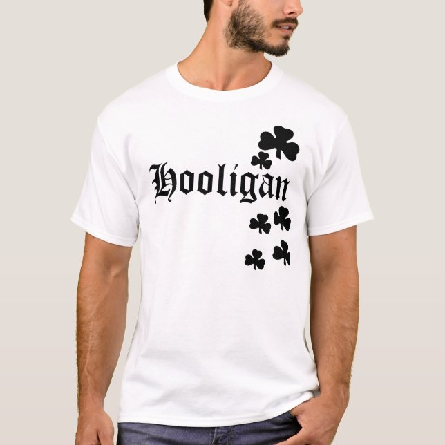 Camiseta Tréboles negros del gamberro (Anverso)