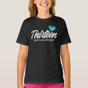 Camiseta Trece Adolescentes Oficiales 13 Años 13 Años