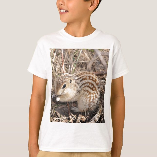 Camiseta Trece alinearon la ardilla de tierra (Anverso)