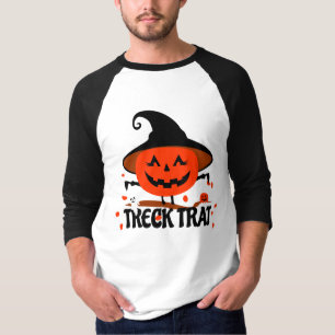 Camiseta Treck Trat Pumpkin Sonriente