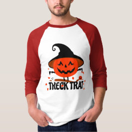 Camiseta Treck Trat Pumpkin Sonriente