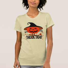 Camiseta Treck Trat Pumpkin Sonriente