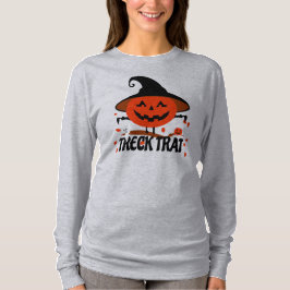 Camiseta Treck Trat Pumpkin Sonriente