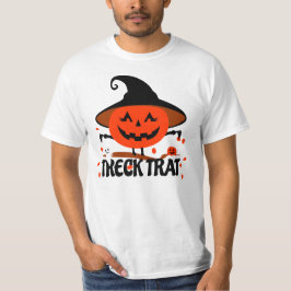 Camiseta Treck Trat Pumpkin Sonriente