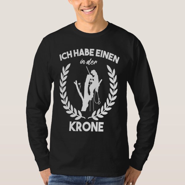 Camiseta Tree Carrier Lumberjack Forest Worker Tree Climber (Anverso)