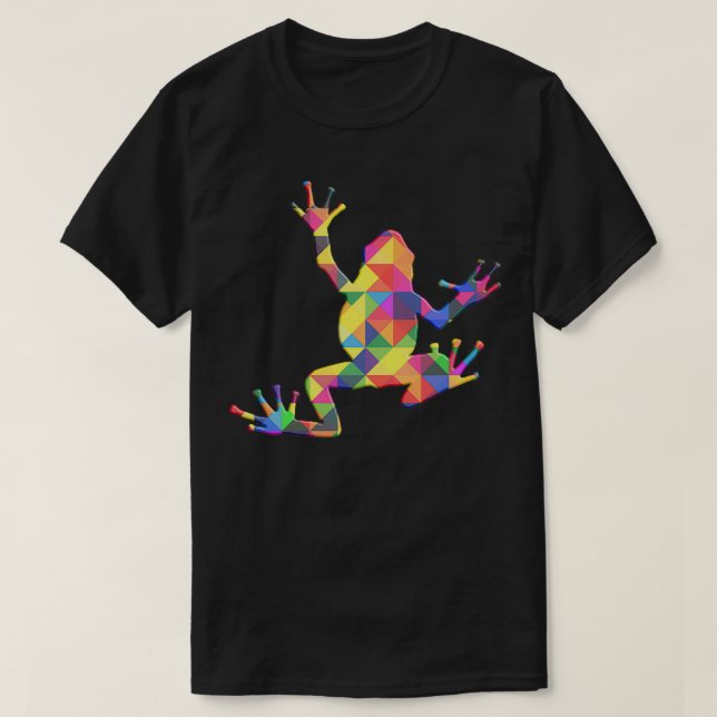 Camiseta Tree Frog Colorful (Diseño del anverso)