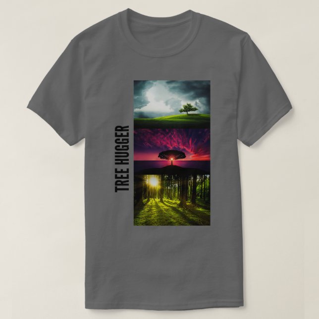 CAMISETA TREE HUGGER (Diseño del anverso)