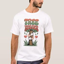 Camiseta Tree Hugger - Divertido amante de la naturaleza ec