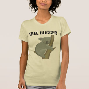 CAMISETA TREE HUGGER KOALA BEAR T-SHIRS