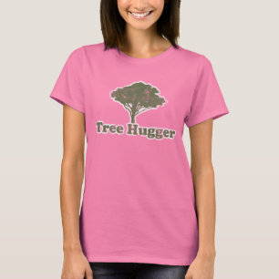 Camiseta Tree Hugger Think Green
