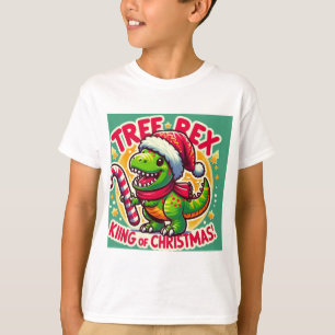 Camiseta Tree Rex - Funny Navidades T-Rex T-Shirt
