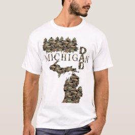 Camiseta Treebark Michigan Dad | Regalo del Día del Padre