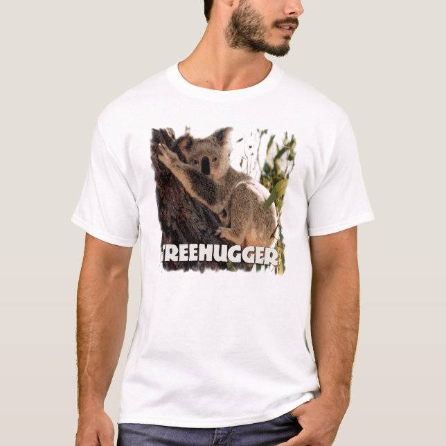 Camiseta Treehugger de la koala (Anverso)