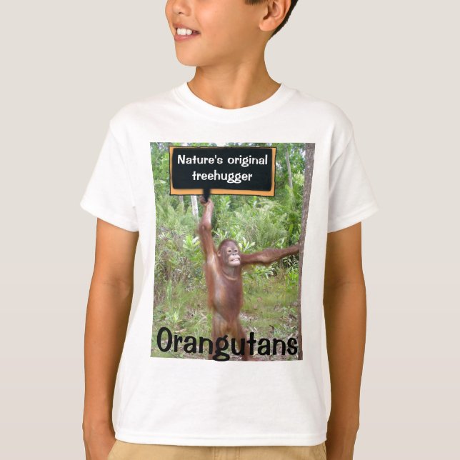 Camiseta Treehugger original de la naturaleza (Anverso)