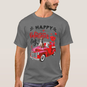 Camiseta Treeing Walker Coonhound Happy Valentine Day Cla