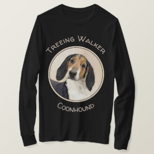 Camiseta Treeing Walker Coonhound Painting - Arte original