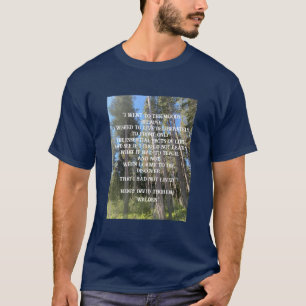 Camiseta Trees Forest Woods Thoreau
