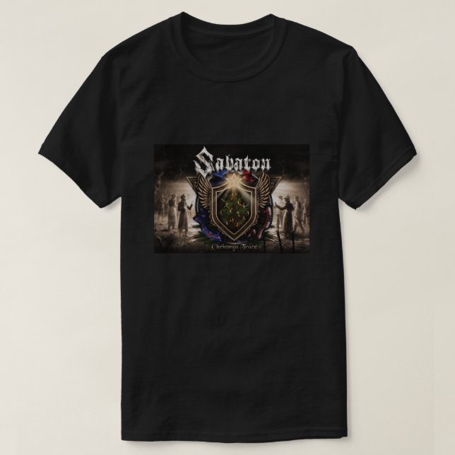 Camiseta Tregua de Navidades S-A-B-A-T-O-N (Diseño del anverso)