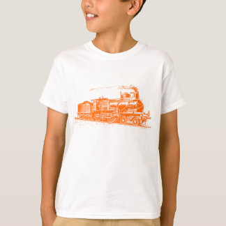 Camiseta Tren 03 - Naranja