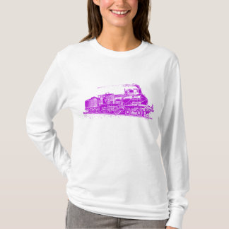 Camiseta Tren 03 - Púrpura
