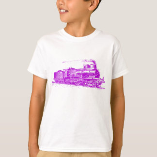 Camiseta Tren 03 - Púrpura