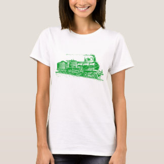 Camiseta Tren 03 - Verde de hierba