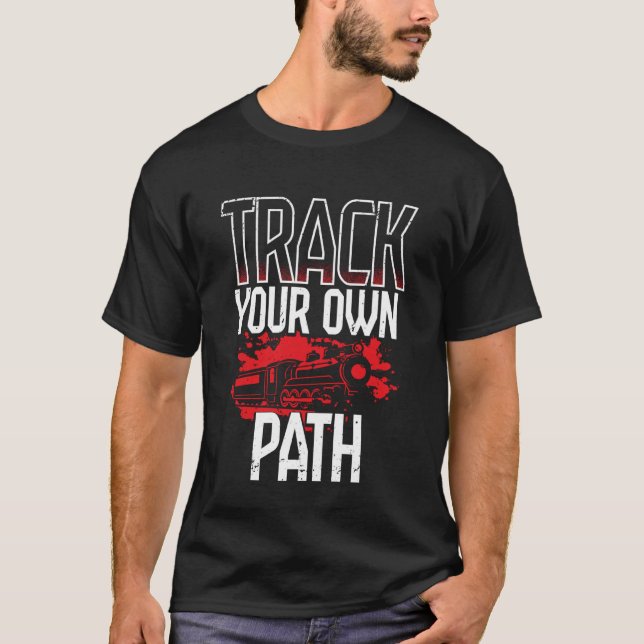 Camiseta Tren a escala (Anverso)