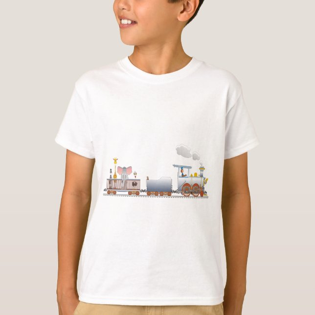 Camiseta Tren animal (Anverso)