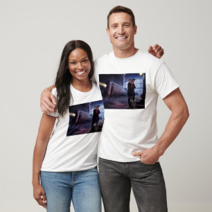 Camiseta Tren azul