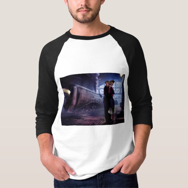 Camiseta Tren azul (Anverso)