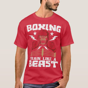 Camiseta Tren Boing como una bestia Kickboer Gym B