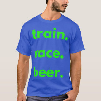 Camiseta Tren Cervezas de Raza para los entrenadores de Run