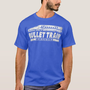 Camiseta Tren de bala Shinkansen Souvenir Tren de alta velo