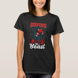 Camiseta Tren De Boxeo Como Un Gimnasio De Kickboxer De Beb