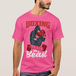 Camiseta Tren De Boxeo Como Un Gimnasio De Kickboxer De Beb