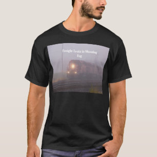 Camiseta Tren de carga en niebla matinal
