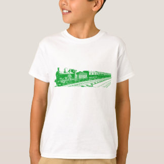Camiseta Tren de cosecha - Verde de hierba