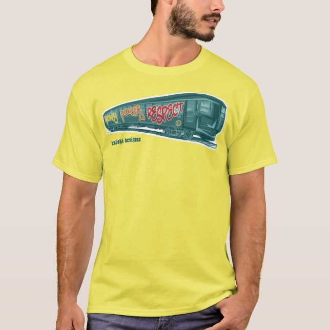 Camiseta tren de dinero (Anverso)