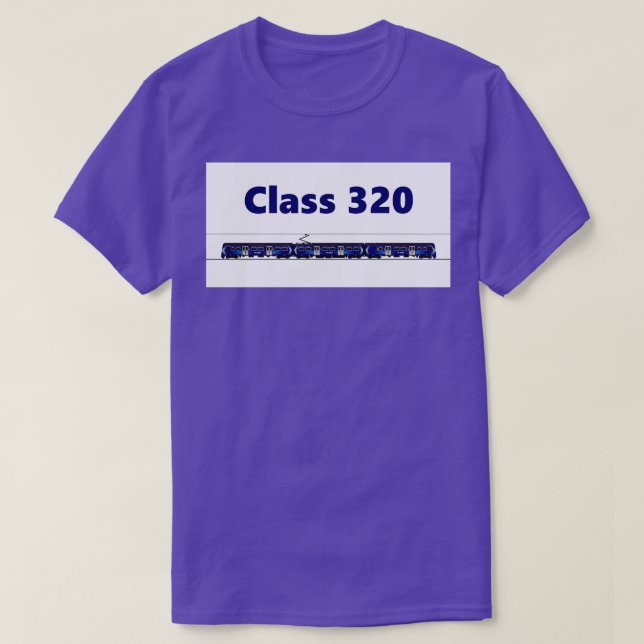 CAMISETA TREN DE ESCOTRAIL DE CLASE 320 (Diseño del anverso)