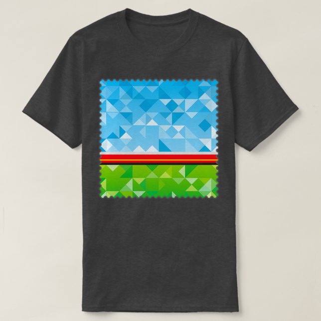 Camiseta Tren de flecha roja (Diseño del anverso)