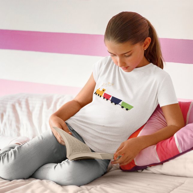 Camiseta Tren de juguete colorido personalizado (Subido por el creador)