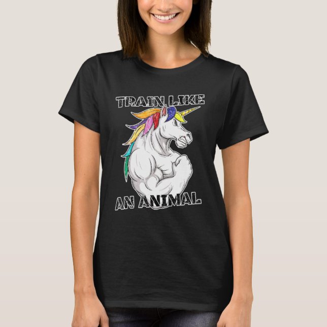 Camiseta Tren de la cosecha como un levantamiento de pesas  (Anverso)