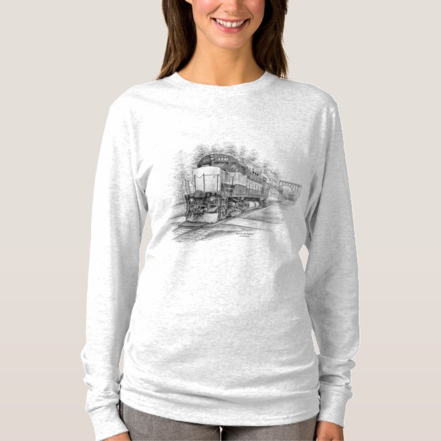 Camiseta Tren de la estación de Brecksville (CVNP) (Anverso)