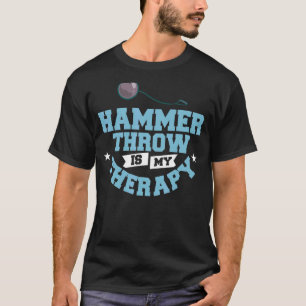 Camiseta Tren De Lanzamiento De Hammer Y Ball De Campo