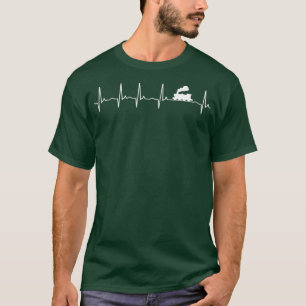 Camiseta Tren de locomotora ferroviaria