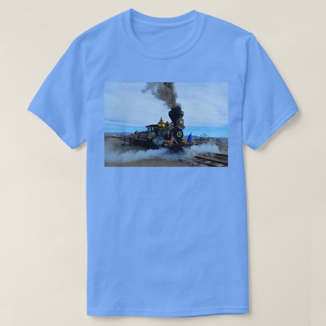Camiseta Tren de motor de vapor (Diseño del anverso)