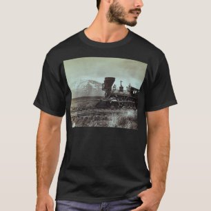 Camiseta Tren de motor de vapor 1800x27s Muerte Monte Halle