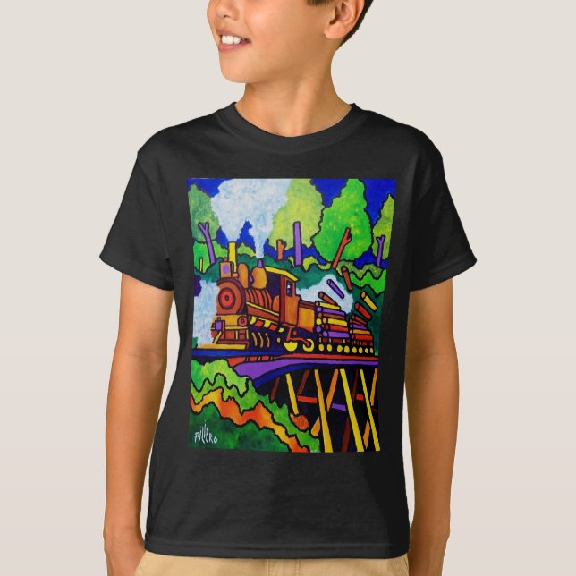 Camiseta Tren de registración (Anverso)
