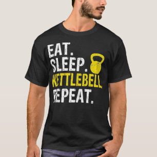 Camiseta Tren de repetición de movimiento de Kettlebell Sle